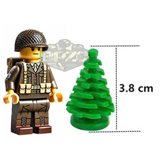 10 x petits Sapins 3.8 cm -Ref 2435