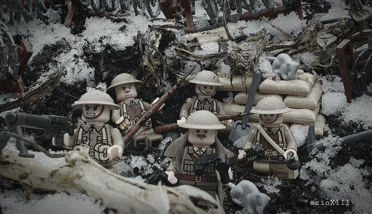 Figurines armée Britannique
