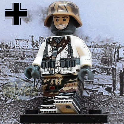 GROUPE DE COMBAT WEHRMACHT CAMOUFLAGE HIVER