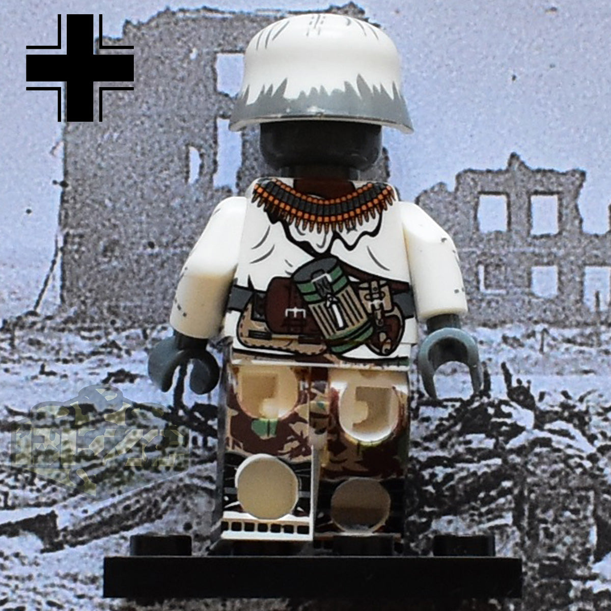 GROUPE DE COMBAT WEHRMACHT CAMOUFLAGE HIVER