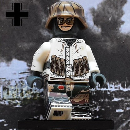GROUPE DE COMBAT WEHRMACHT CAMOUFLAGE HIVER