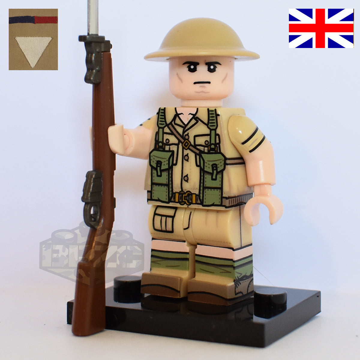 PACK infanterie Britannique combats du désert