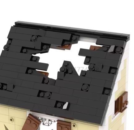 Ces bâtiments détruits ajoutent une touche authentique à vos dioramas. Parfait pour des reconstitutions de la Bataille de Caen ou de Bastogne !