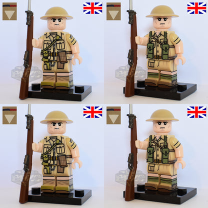 PACK infanterie Britannique combats du désert