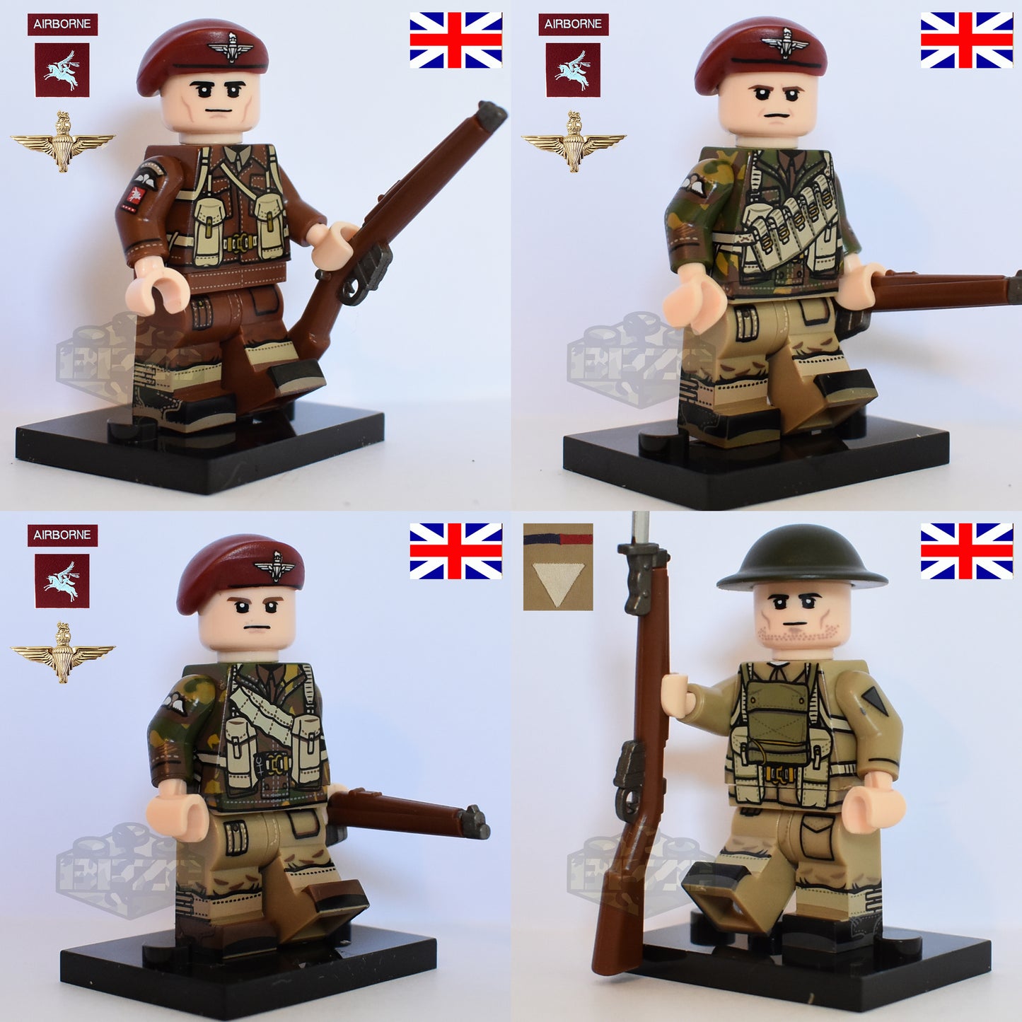 PACK COMMANDO PARACHUTISTE - Troupes de choc
