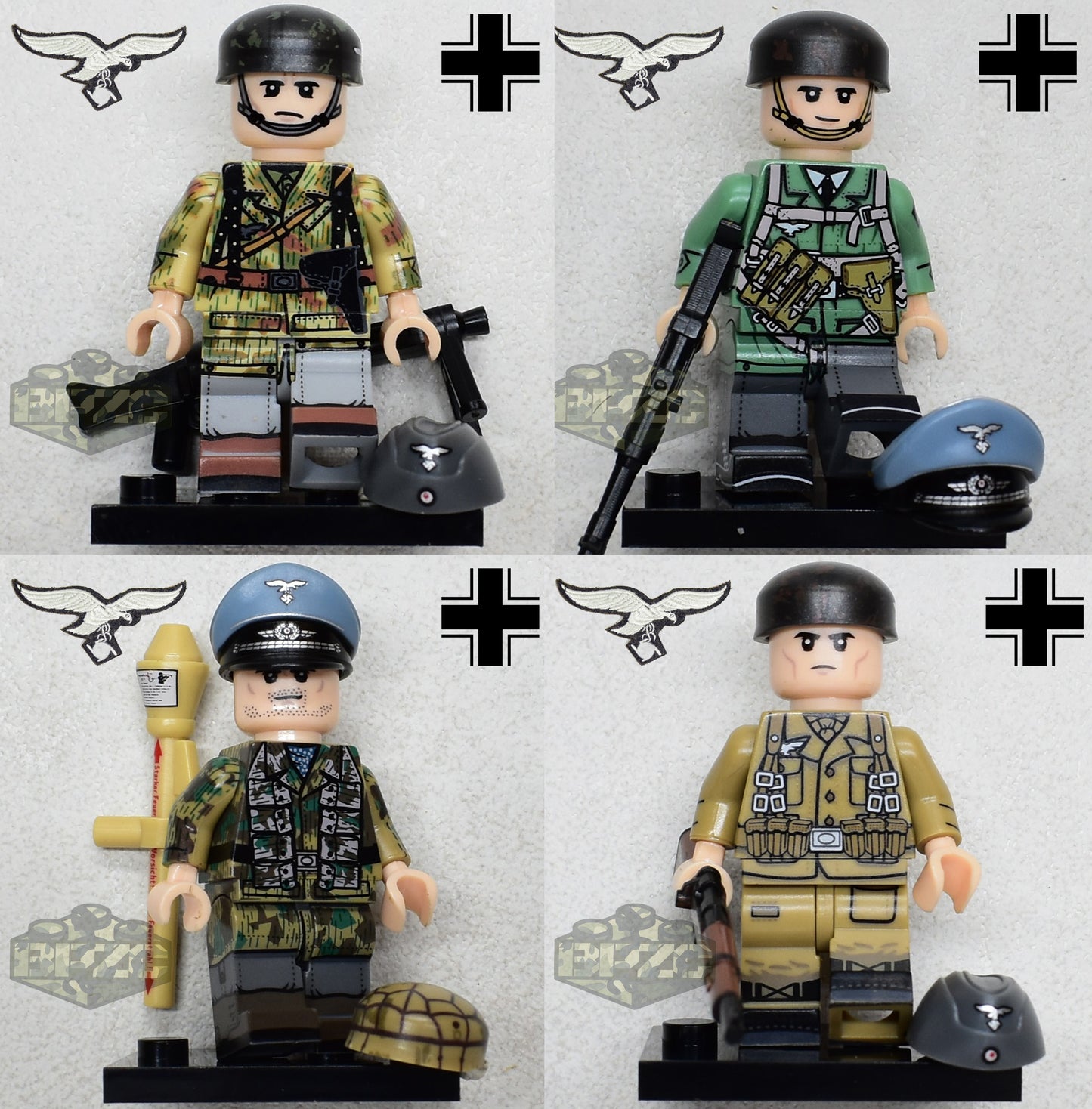 Pack complet Luftwaffe – Felddivision & Parachutistes